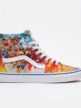 Rare Vans One Piece Collaboration Sk8-Hi High Top Sneakers Men’s Size 6